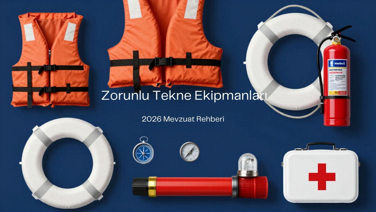 Teknede Bulunması Zorunlu Ekipmanlar 2026 Mevzuatına Eksiksiz Uyum Rehberi