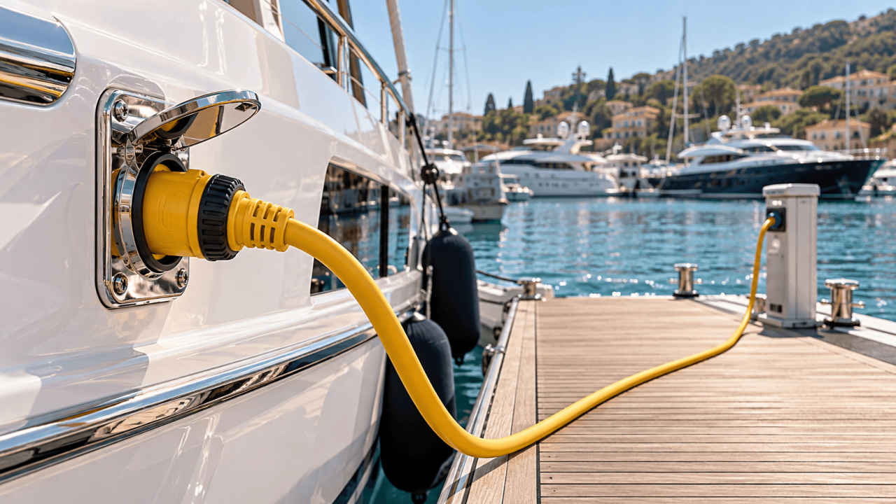 Tekne Sahil Besleme Rehberi: Marina Elektriği, Kablo ve Fiş Seçimi