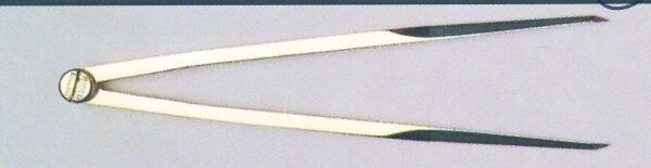 Düz Prinç Pergeller - 20,3Cm (8'')