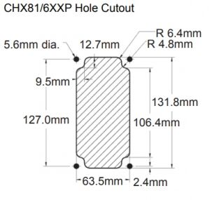 Seastar CHX8641P tekli kumanda kolu
