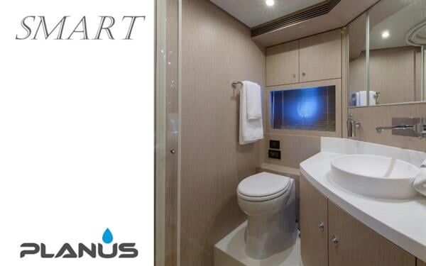 Smart 24V Beyaz Taş Taharet Kitli Tuvalet
