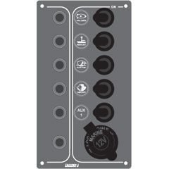 Kontrol Paneli, 5 Sugeçirmez Anahtar Ve Ot. Sigorta, 12V
