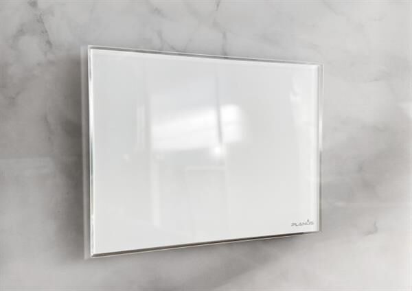 Planus Beyaz Full Glass Touch Panel 2 Butonlu