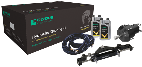 Glydus K115 Hidrolik Dümen Kiti, Maks:115 HP