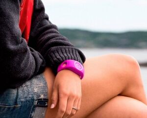 MOB+ xBand Silikon Bileklik Pembe