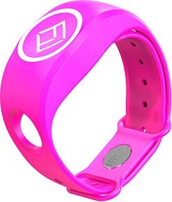 MOB+ xBand Silikon Bileklik Pembe