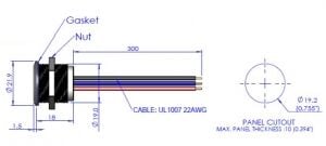 Aurora led lamba için Dimmer
