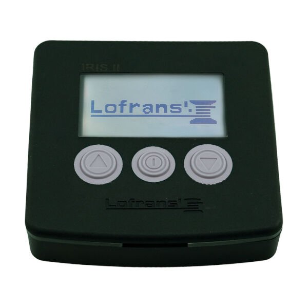 PANEL CHAINCOUNTER IRIS II, BLACK