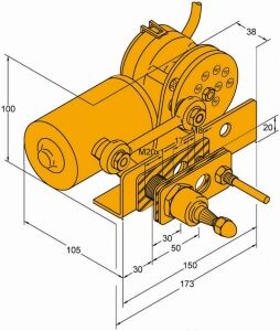 Exalto 223BD-223BDS-223BS Serileri MD1 Silecek Motoru