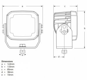 Hella Marine RokLUME 280N led Projektör