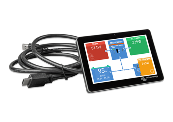 Victron energy GX Touch 50 Sistem İzleme Ekranı