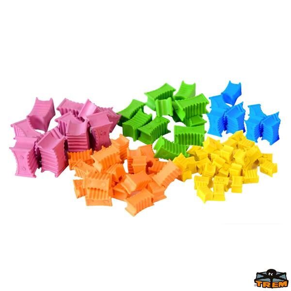 Trem Zincir İşaretleme Kiti. Turuncu 6mm