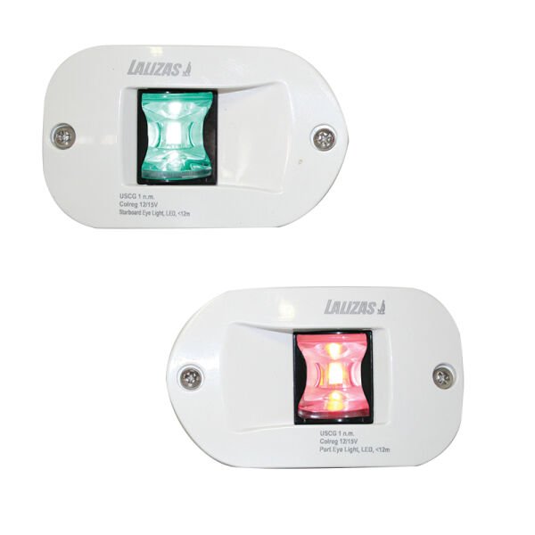 FOS LED 12 İSKELE&SANCAK FENERİ, gömme yüzey monte, 112,5° beyaz