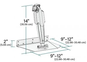 Lenco Pro Control Assist Trim Tab Set 12V