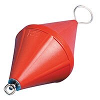 Moor. Buoy Bi-Con. w/Foam & St.Rod Ø320x660mm Orange