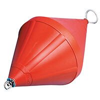 Moor. Buoy Bi-Con.w/Foam & St.Rod Ø520mm Orange