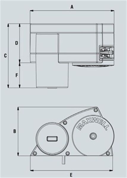 Maxwell HRC10-8 1000W 24V 8mm Tambursuz Yatık Irgat