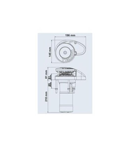 Maxwell RC-6 500W 24V 6 mm Dik Irgat