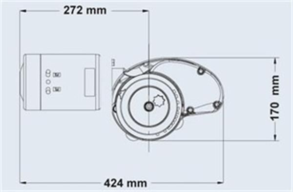 Maxwell RC-10 1000W 24V 8mm Tambursuz Irgat