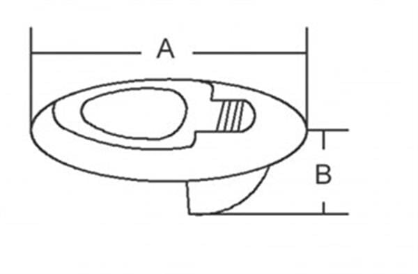 Gömme kulp 51mm