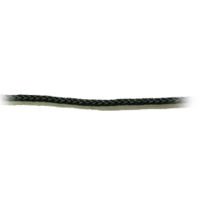 PARAKETE İÇİN HALAT, POLYESTER, 1mm, siyah