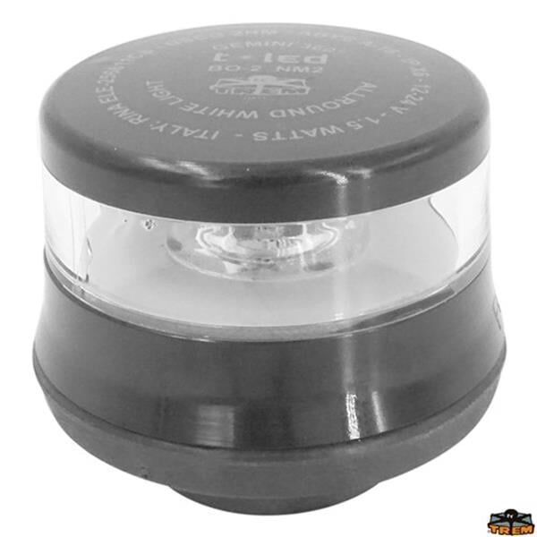 Trem “Gemini 360°” Led Çıpa Feneri, Siyah
