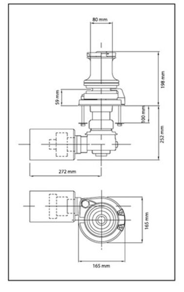Maxwell VW 1500 Serisi 1200W 12/24V 6-10 mm Tamburlu Hidrolik Dik Irgat
