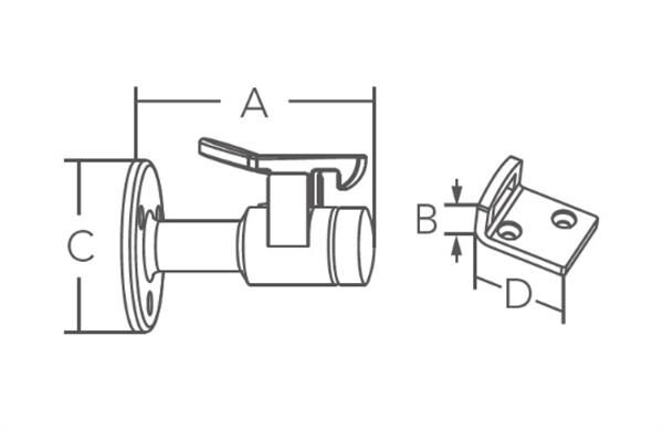 Stoper 61x50mm