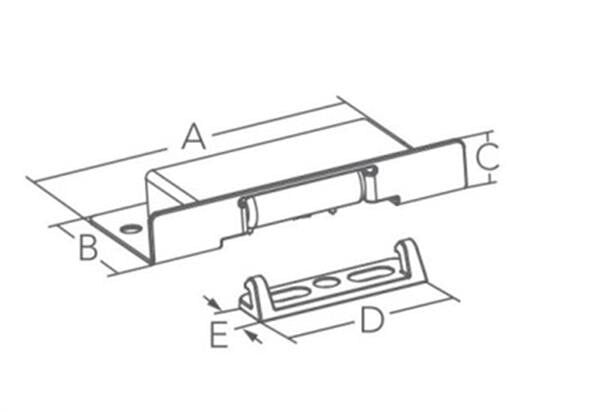 Marine Town Kapak Kilidi 111x46mm