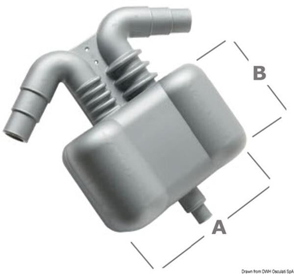 Osculati gaz/su ayırıcı
