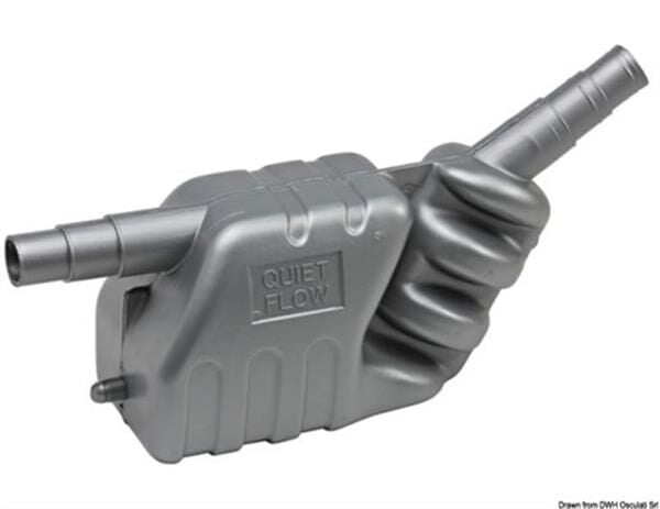 Osculati egzoz muffler