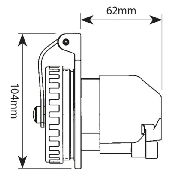Hubbell TV  Telefon prizi