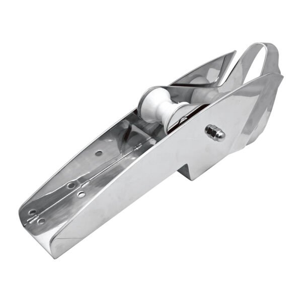 Bow Roller, Self Launching, w/Gimballing end, Inox 316, L420mm