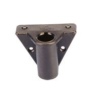 Oarlock Socket, Side-Mount, White