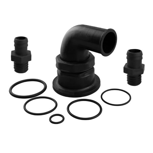 ERCOLE & SOGLIOLA Set Connectors, w/Ø38mm 90° Elbow