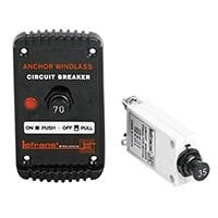 LOFRANS' CIRCUIT BREAKER HYDRAULIC-MAGNET 80A PLUS PLATE