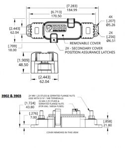 EGIS ANL Sigorta Bloğu 35-750 Amp