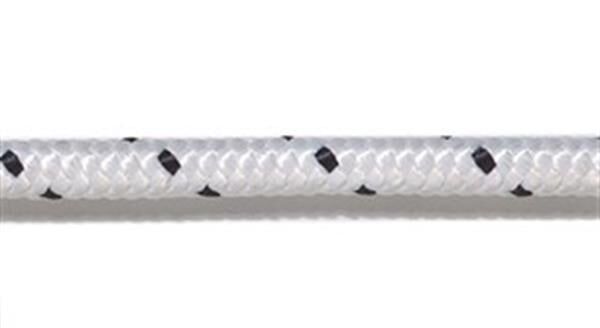Polyester halat,  beyaz üzeri mavi, 12mm