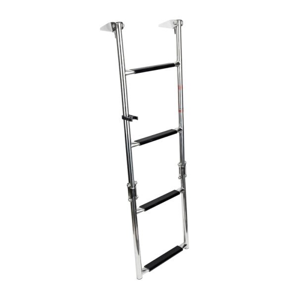 Platformlu Merdiven, 1+2 basamak, Inox 316, ø22mm, 276x960mm