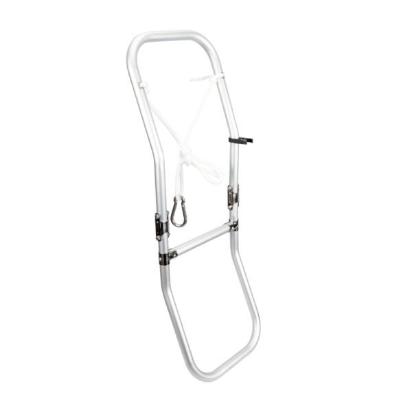 Katlanabilir merdiven - şişme bot için, Aluminyum, 2 basamak, 265x894mm