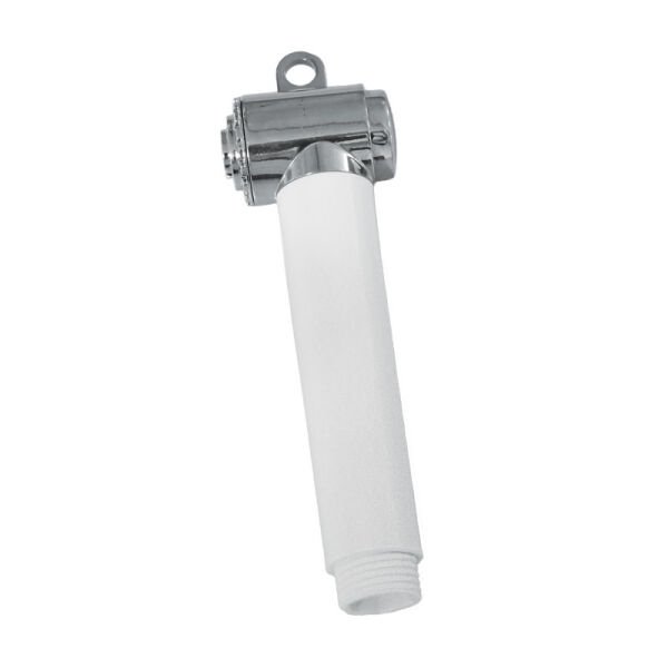 Classic Shower Head, 1/2'' Thread, White