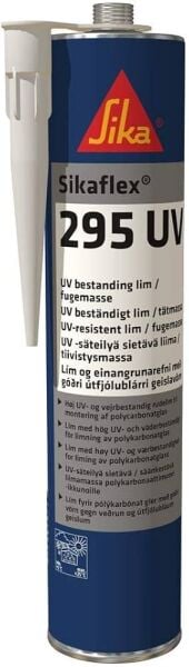 Sika Sikaflex 295UV Cam Yapıştırma ve Dış Mekan Sızdırmazlık Mastiği 300ml