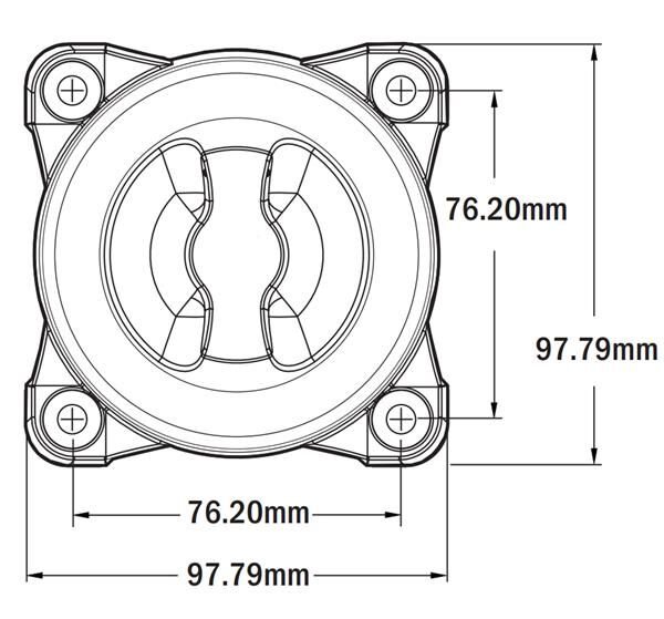 T-POWER AKÜ ŞALTERİ 350A - 3 POZİSYONLU