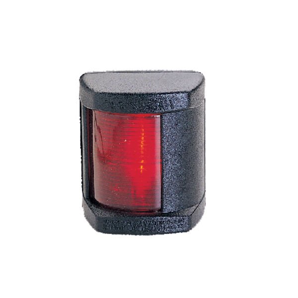 Klasik LED 12 İskele Feneri 112,5°, 12-24V, (Siyah gövde)