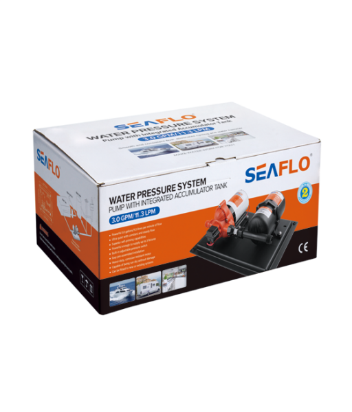 Seaflo Tanklı Hidrofor 12 Volt 11.3 Lt.  Dk 0.75 Lt Tanklı
