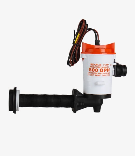 Seaflo Yatay Livar Pompası 800 gph. 12 Volt