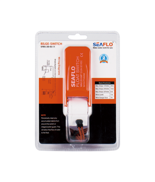 Seaflo Sintine Otomatiği 12 / 24 Volt 20 Amper