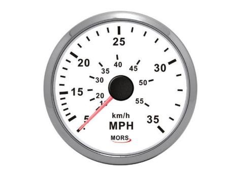 Mors Sürat Göstergesi 12-24 Volt 35 Mph