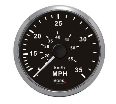 Mors Sürat Göstergesi 12-24 Volt 35 Mph