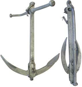 Admiralti Çıpa Galvanizli Katlanır 15 KG